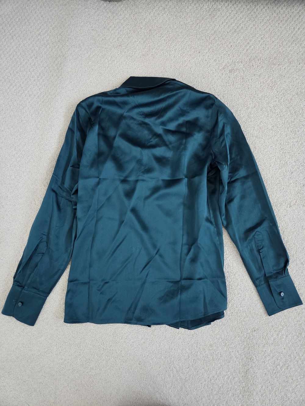 NWT Ravella Monaco Emerald Green Silk - Picture 6 of 7